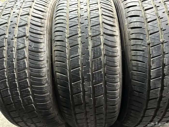 كفرات دنلوب وكاله مقاس 265 55 20 لاندكروزر 24 2
