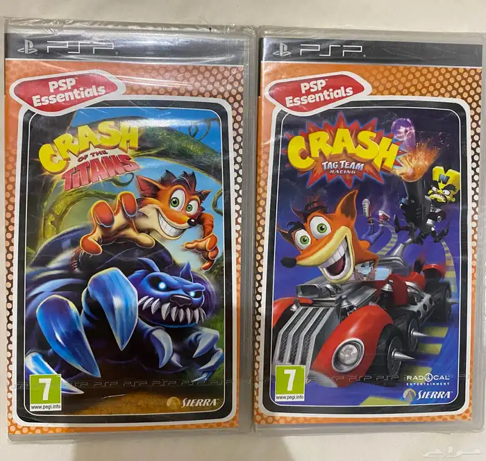 كراش بي اس بي جديد crash psp sealed 0