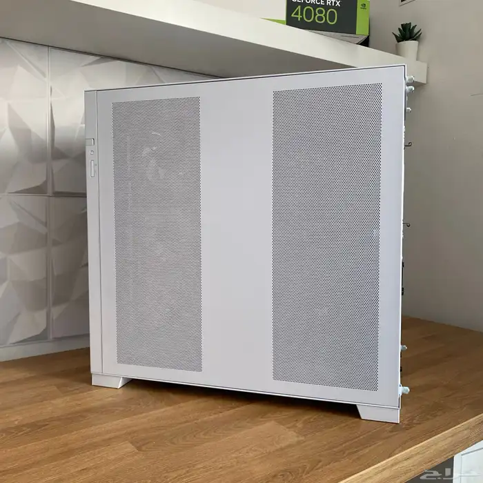 كامبيوتر العاب تجميعة بيضاء  Gaming pc for sell white specs 5