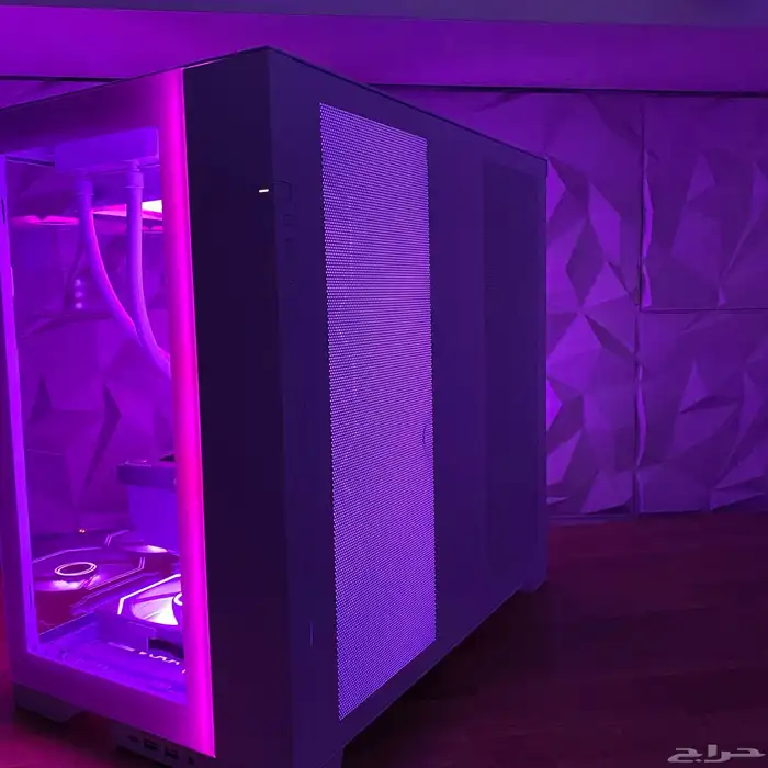 كامبيوتر العاب تجميعة بيضاء  Gaming pc for sell white specs 21