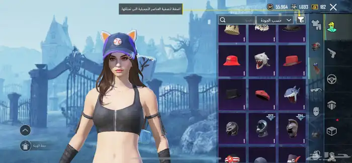 حساب ببجي امفور جوكر لفل 3 12