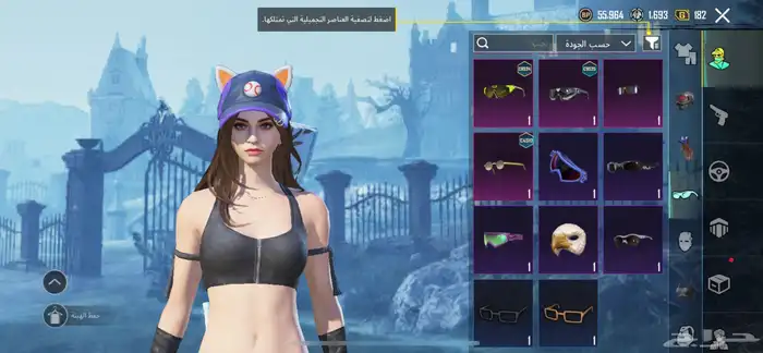 حساب ببجي امفور جوكر لفل 3 14