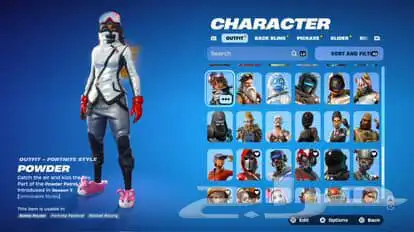 حساب فورت فيه سكنات نادرة 0