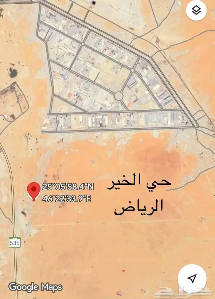 ارض سكنية للبيع في حي الخير بالرياض 0