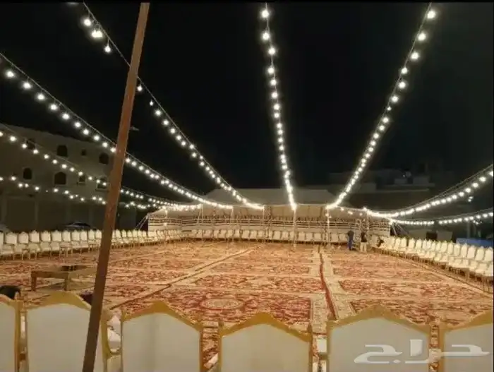تأجير كوش تأجير طاولات استقبال تأجير خيام تأجير شاشات 13