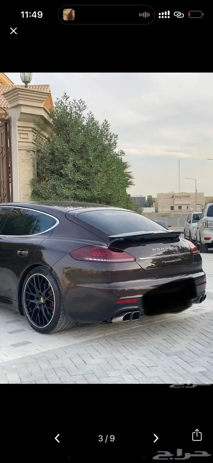 بورش باناميرا تيربو نظيف جدا 3
