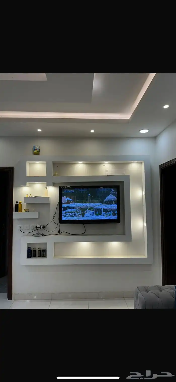 ديكور شاشه جميل 0