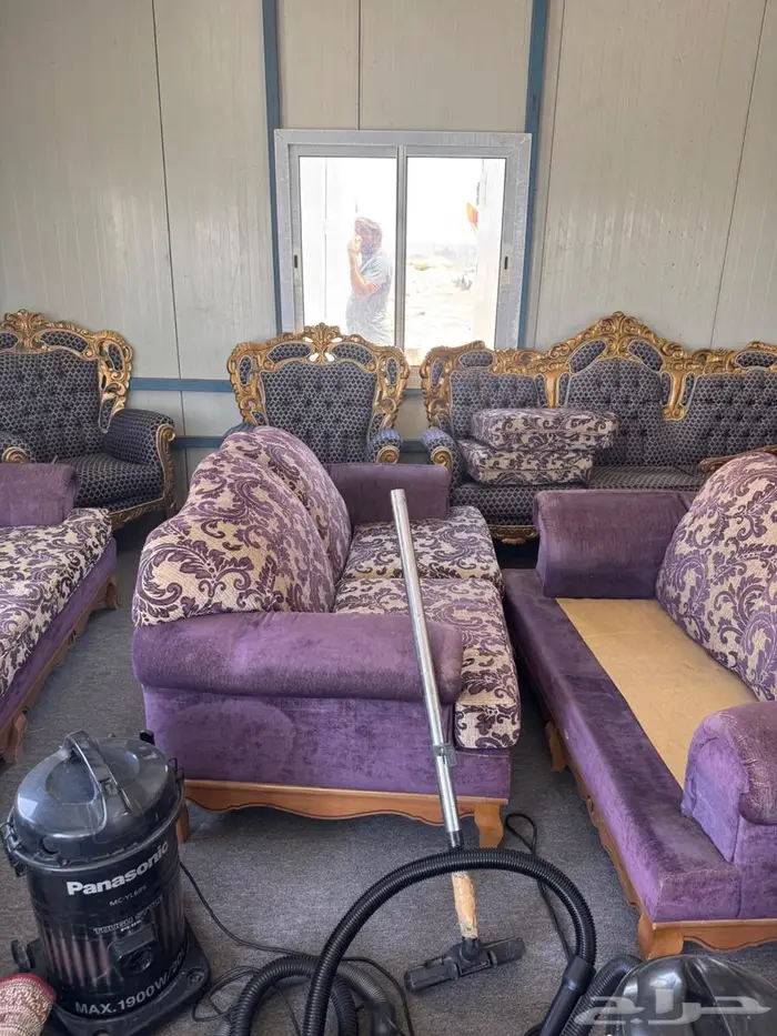 ثلاث اطقم كنب 3