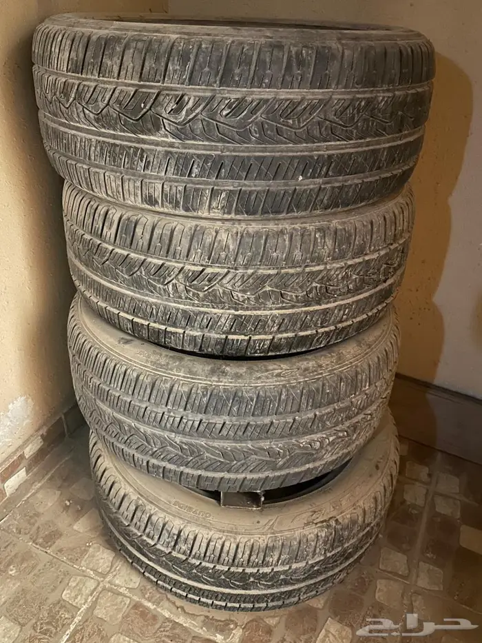 كفرات مستعمله للبيع ياباني جنط 21 و جنط 19 نظيفه جدا 7