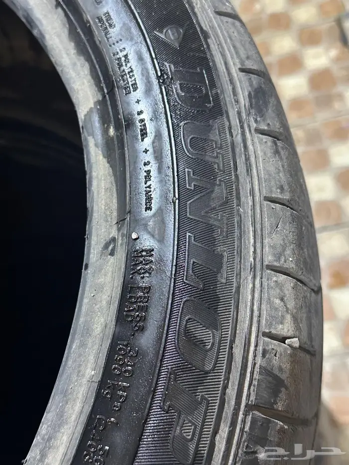 كفرات مستعمله للبيع ياباني جنط 21 و جنط 19 نظيفه جدا 0