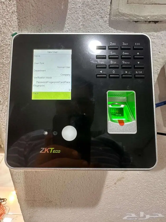 جهاز بصمه حضور وانصراف zk مع برنامج بست تايم 0