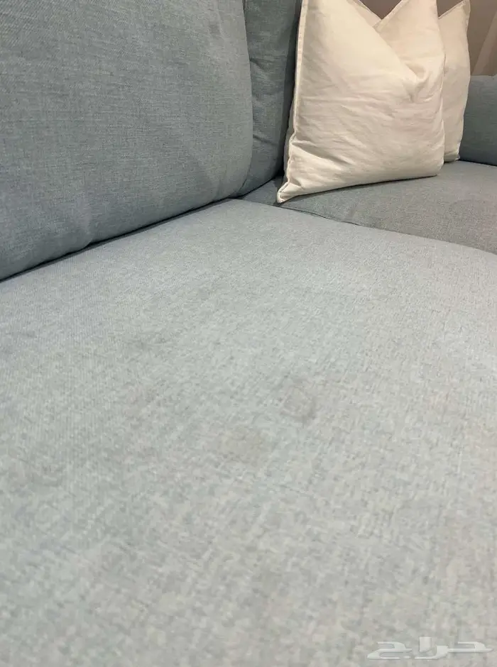 كنبة ايكيا 3 مقاعد مع أريكة طويلة 5
