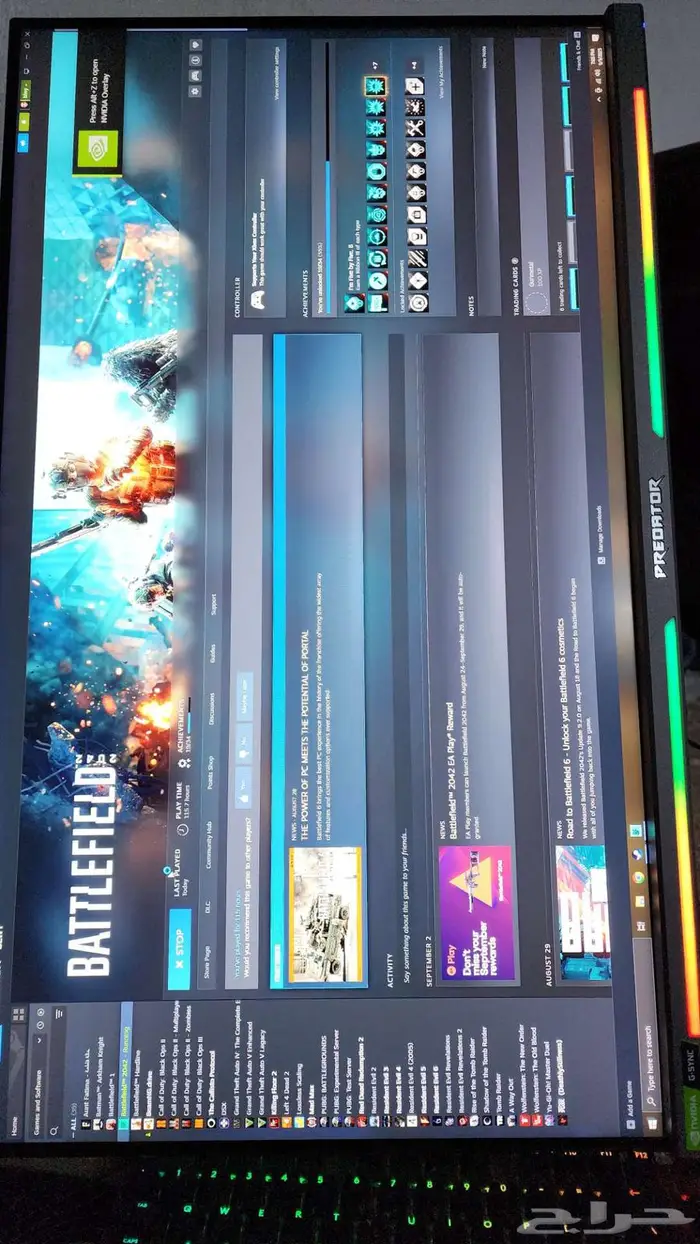 شاشه بي سي 2k ips 165hz 5
