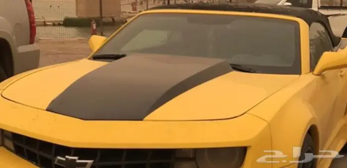 للبيع كببوت كمارو 2010-2015 لون اصفر واسود نظيف جدا 1
