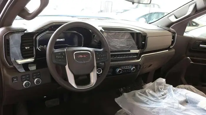 سيرا GMC غمارة SLE قير علاق بنزين 2025 اسود كاش اقساط 9