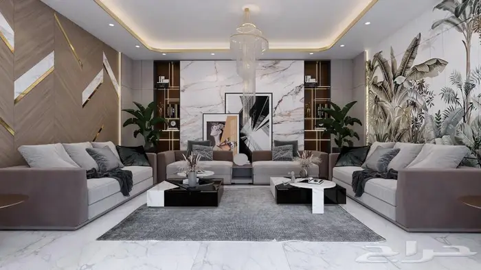 تصاميم ديكور داخلية وخارجية واستشارات هندسية للمفاهمة 8