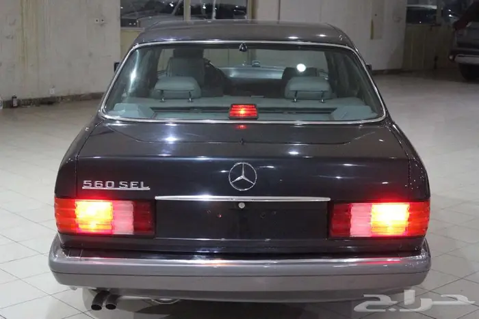 مرسيدس 1987 اس اي ال 560 أمريكي بطاقة جمركيه نظيف جدا 1
