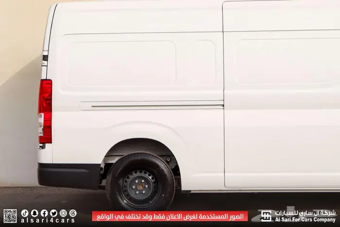 تويوتا فان بضاعة ديزل أوتوماتيك باب مفصلي للشنطة 2025 19