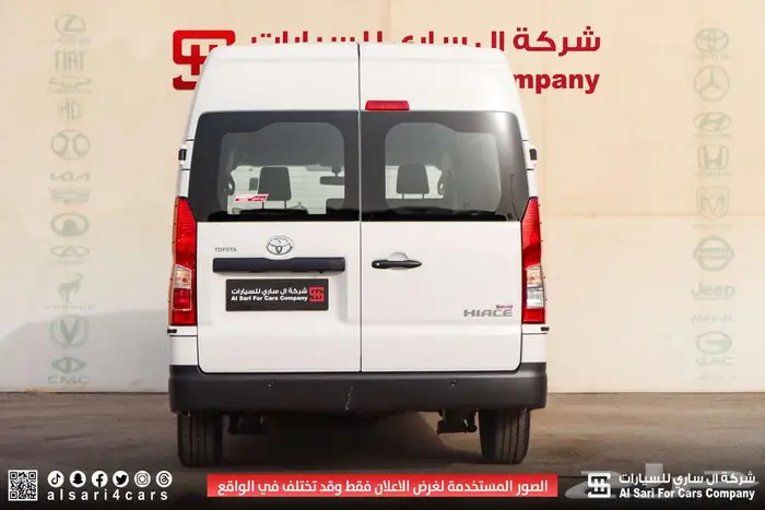 تويوتا فان بضاعة ديزل أوتوماتيك باب مفصلي للشنطة 2025 10