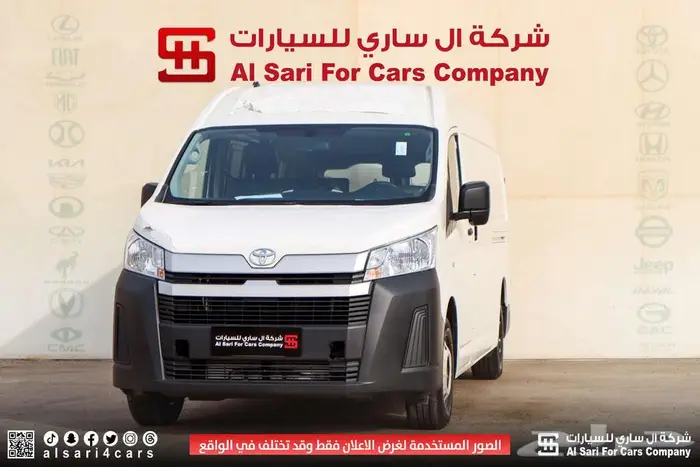 تويوتا فان بضاعة ديزل أوتوماتيك باب مفصلي للشنطة 2025 9
