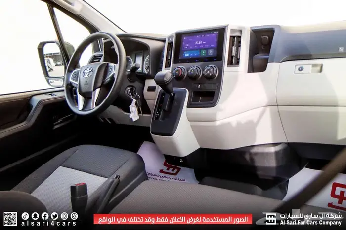 تويوتا فان بضاعة ديزل أوتوماتيك باب مفصلي للشنطة 2025 8