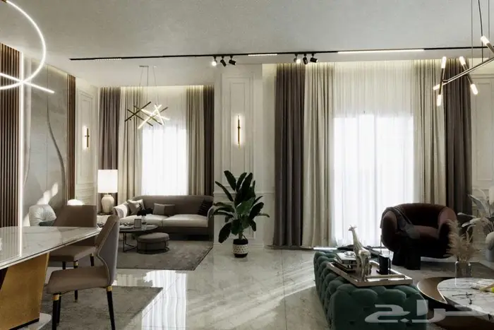 تصاميم ديكور داخلية وخارجية واستشارات هندسية للمفاهمة 15