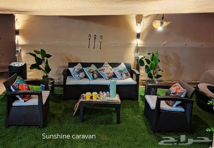 كرفان فندقي فاخر على شاطئ البحر في جدة 3