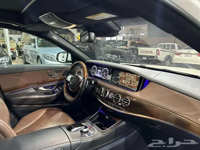 مرسيدس اليخت 2015 - 3 أزرار - S400 قمة النظافة 13