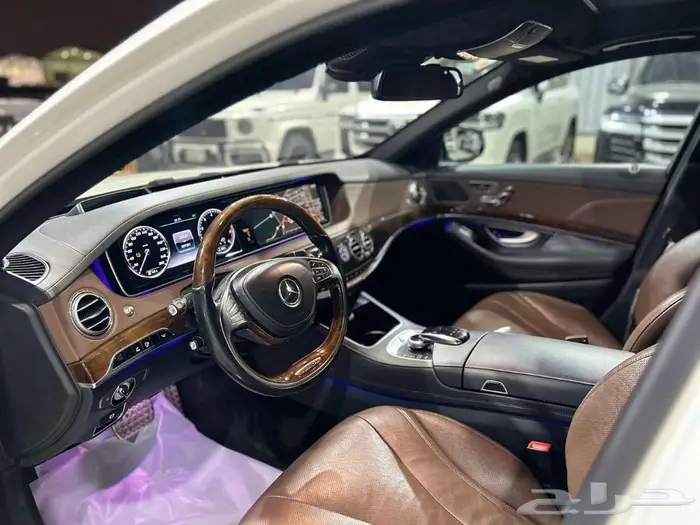مرسيدس اليخت 2015 - 3 أزرار - S400 قمة النظافة 12