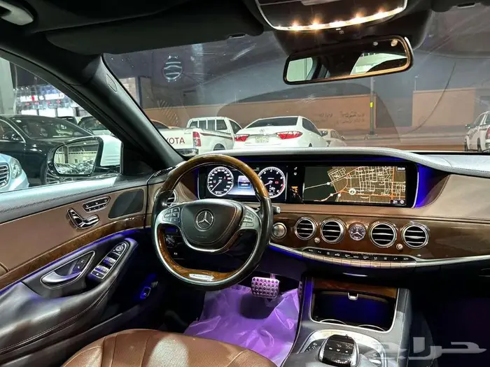 مرسيدس اليخت 2015 - 3 أزرار - S400 قمة النظافة 7