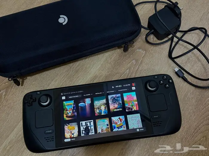 إعلان بيع Steam Deck LCD 256GB ستيم ديك بطاقة ذاكرة إضافي 0