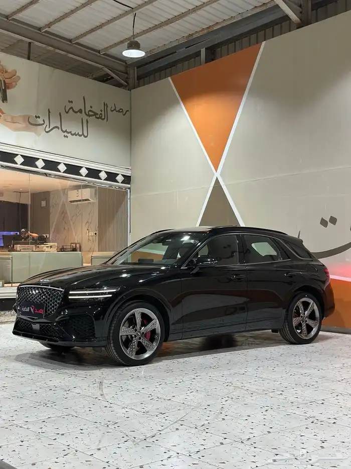 جنسس GV70 2024 V6 سبورت فل كامل . رصد الفخامة 6