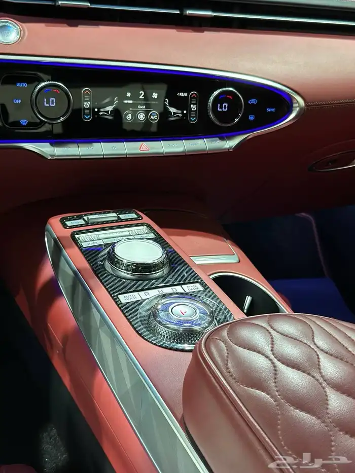 جنسس GV70 2024 V6 سبورت فل كامل . رصد الفخامة 32