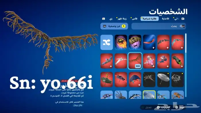 حساب فورت نايت 21