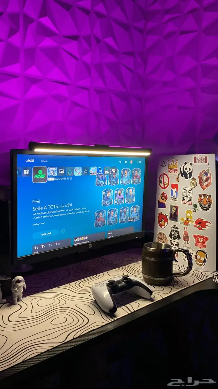 شاشة من شركة HP 22 انش 1