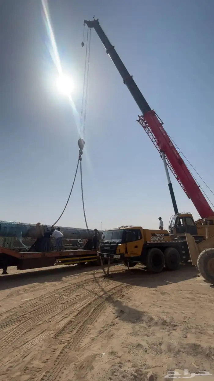 تأجير رافعات   كرينات 50 طن -220 طن 2