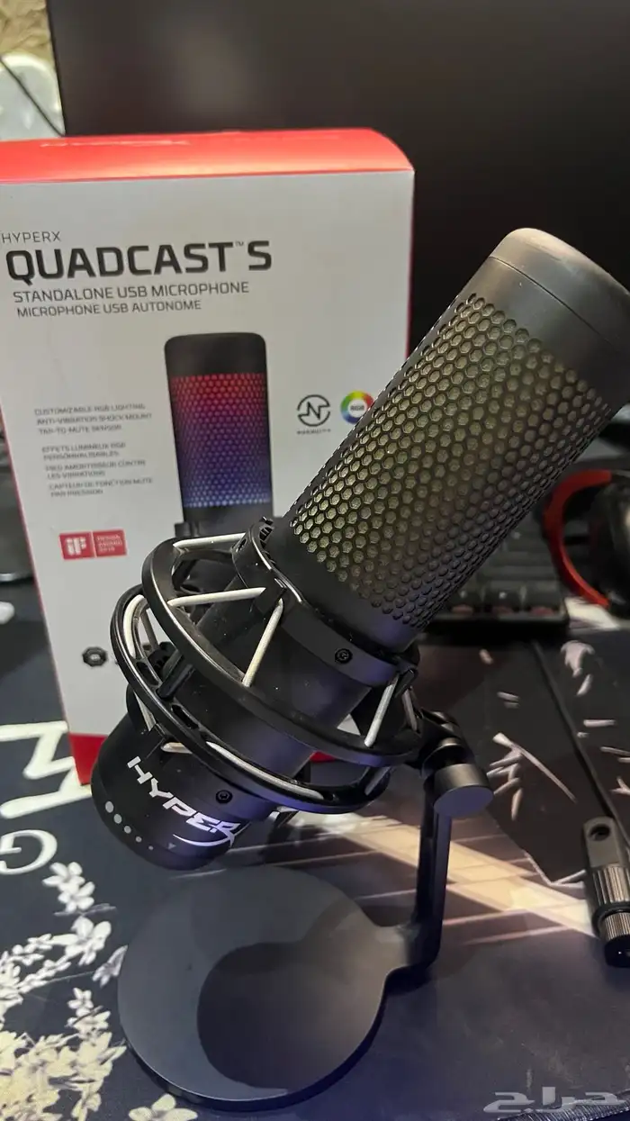 مايك هايبر اكس كواد كاست اس quadcast s 1