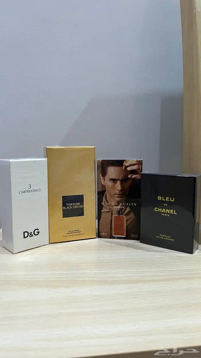 جميع العطور العالميه بنفس الكرتون والعلبه درجه ممتازه 39