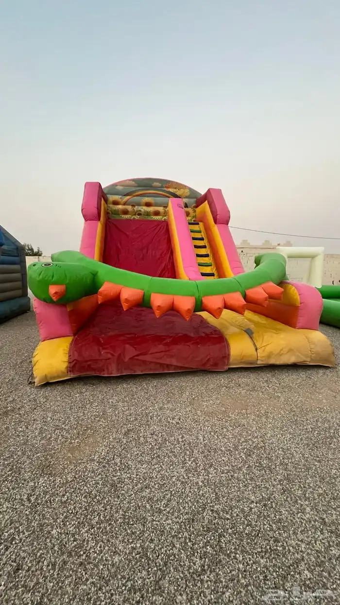 نطيطات وملعب صابوني وزحليقه هوائية 0