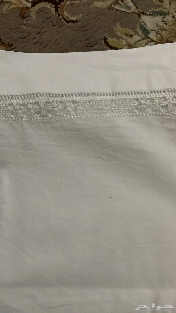 سروال رجالي غير مفصل مطرز يدوي 9