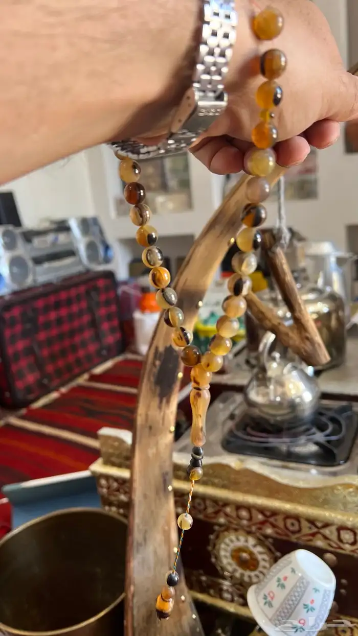 من النوادر سبحه من ظهر السلحفاه (ترسه) 10