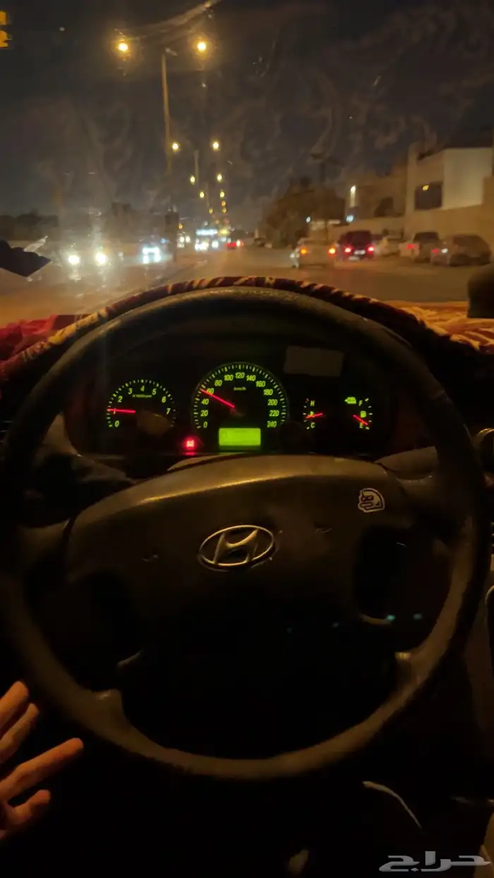 سوناتا موديل 2007بديها نضيف مرشوشه رش تجميلي فيها شهابه شوي 3