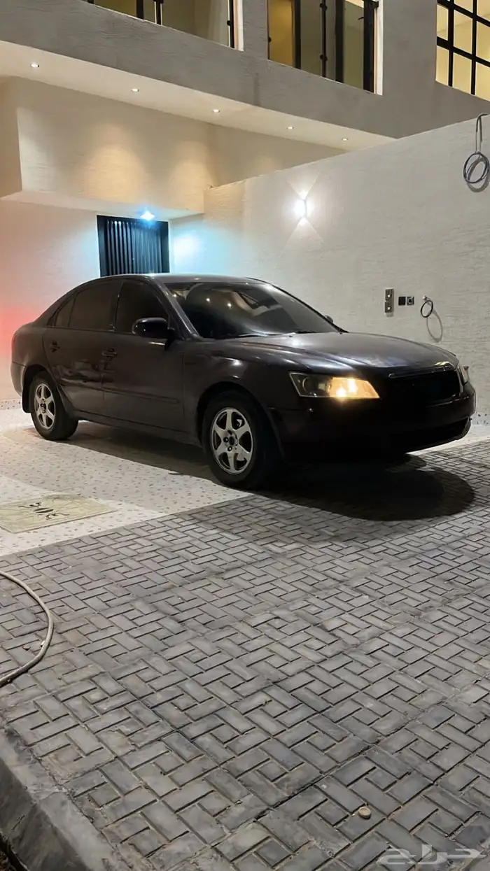 سوناتا موديل 2007بديها نضيف مرشوشه رش تجميلي فيها شهابه شوي 1