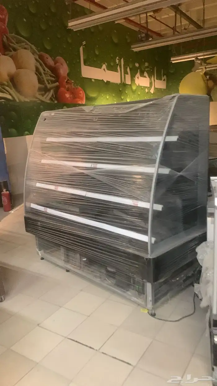 أغراض سوق تجاري كامل (ثلاجات مركزية  ارفف  معدات مخابز 0