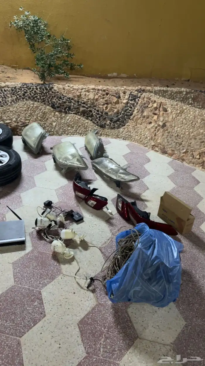 كفرات مع جنوط اكسنت و كاميرت مع اسطبات كامري 13