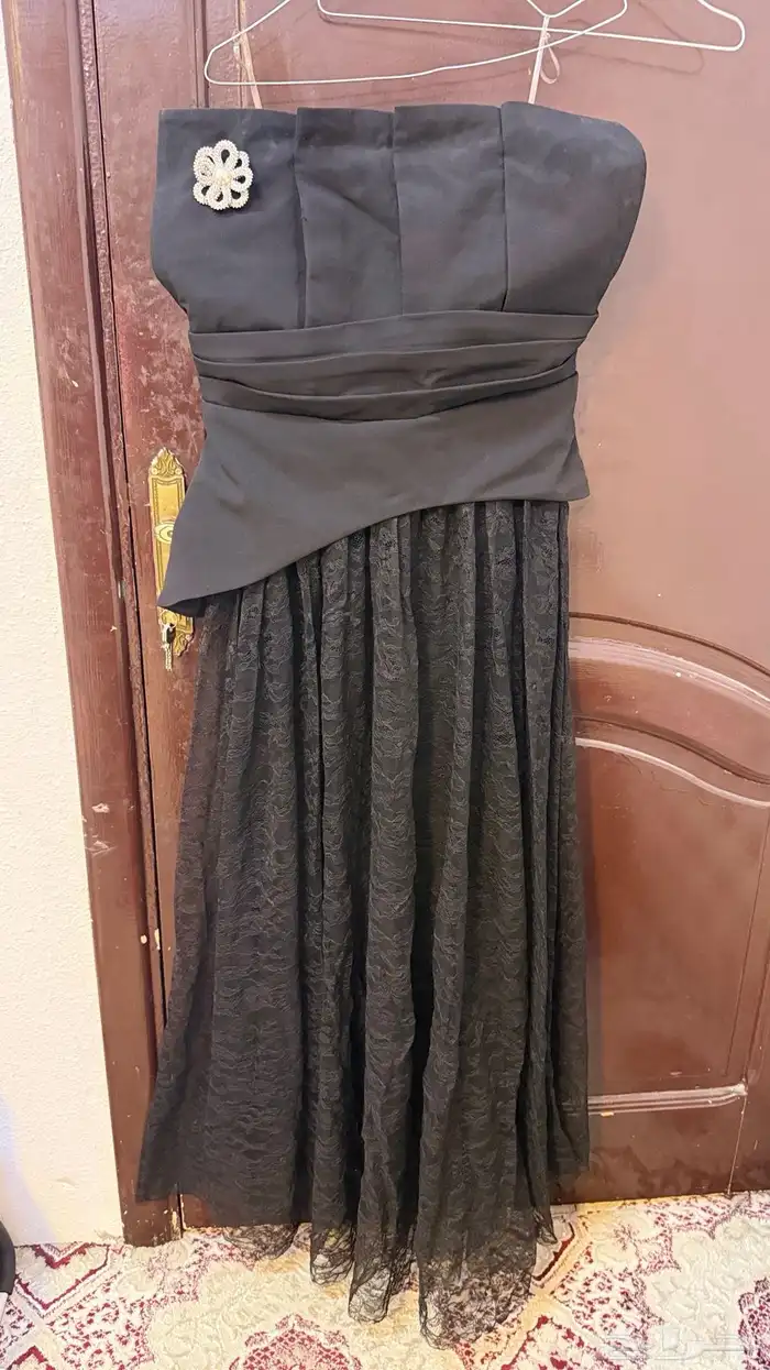فستان دانتيل اسود 3