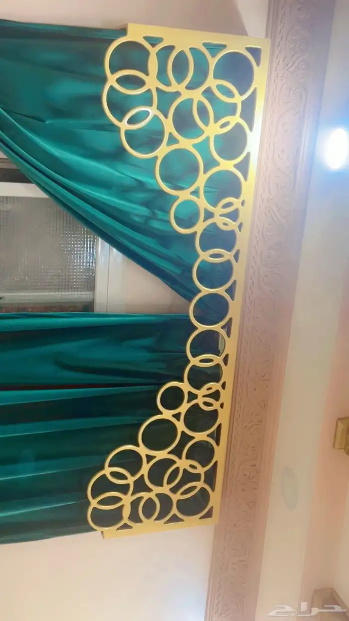 2 -برواز ستاره خشب ذهبي جديد 0