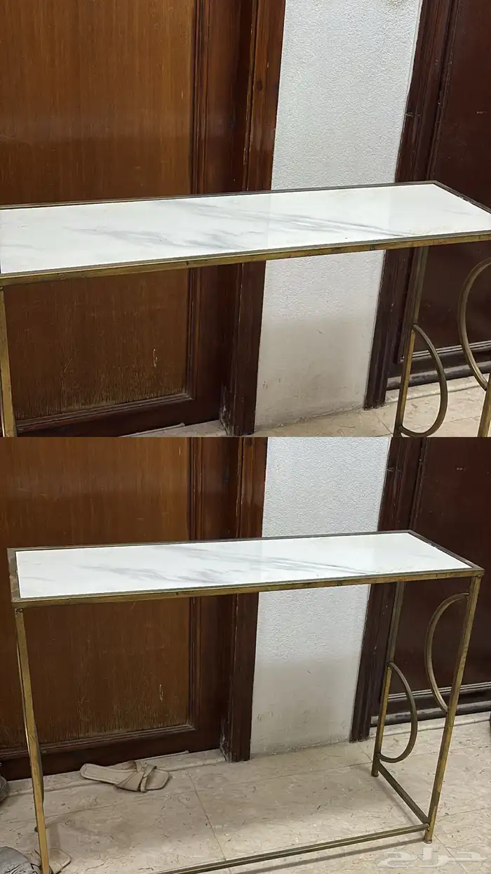 طاوله استقبال نظيفه وجديده 0