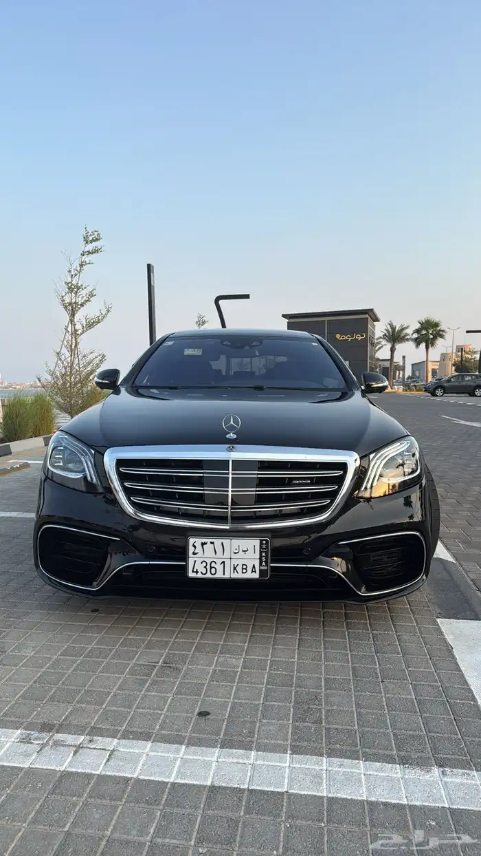 مرسيدس بنز S63 ممشى قليل 1