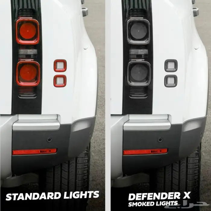 غطاء سبير ديفندر جناح ومخارج شكمان 110 62